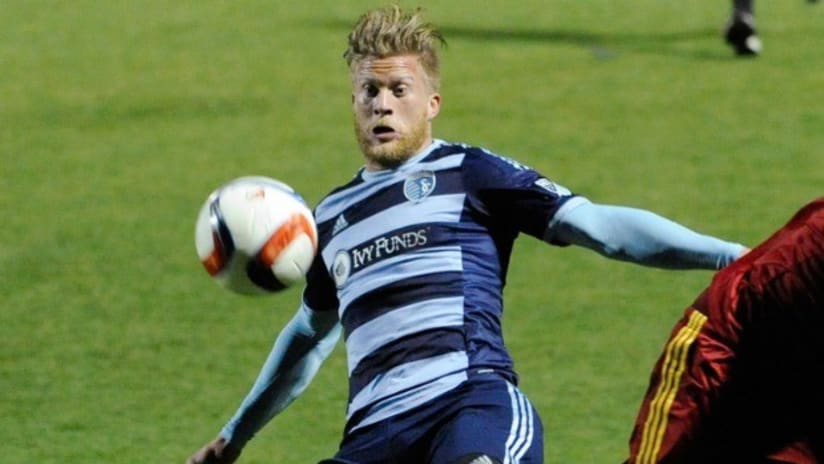 Marcel de Jong with Sporting Kansas City