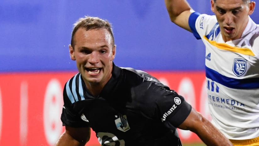 Chase Gasper - close up - MLS is Back Tournament