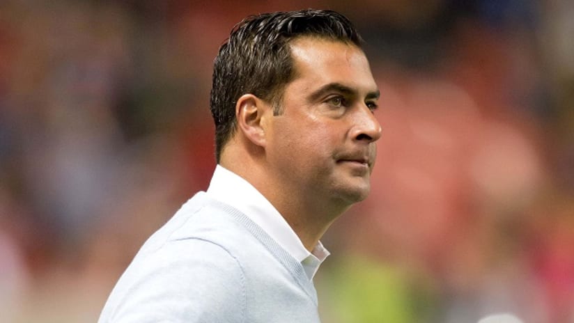 Real Salt Lake's Jeff Cassar looks bemused