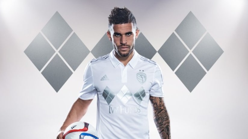 Dom Dwyer Sporting KC third kit