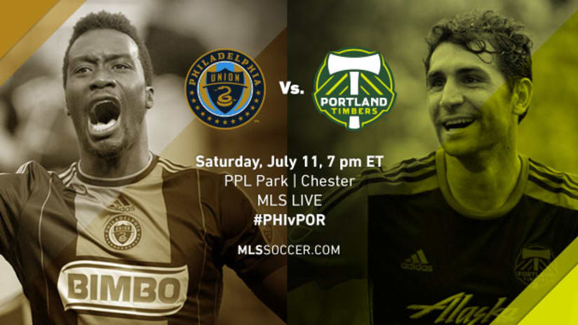 Philadelphia Union vs. Portland Timbers, July 11, 2015