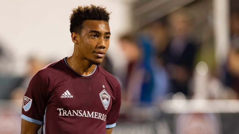 Jonathan Lewis looks on - Colorado Rapids