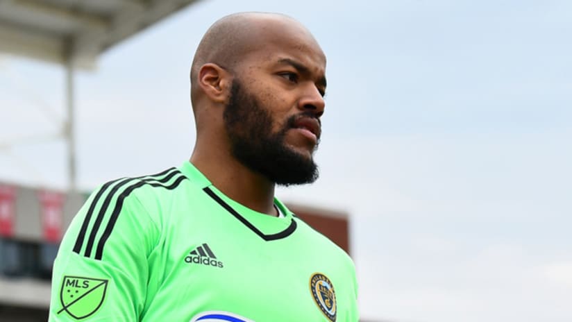 Philadelphia Union and Algeria goalkeeper Rais Mbolhi