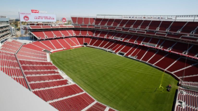 Levi's Stadium, home of San Jose Earthquakes vs. Seattle Sounders matchup