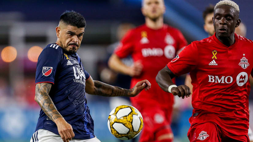 Gustavo Bou - New England Revolution - volley