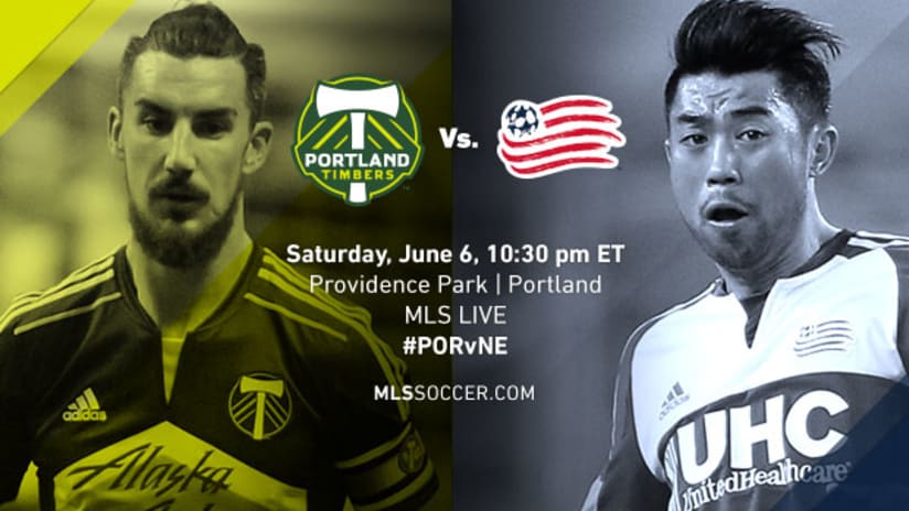 Portland Timbers vs. New England Revolution, June 6, 2015