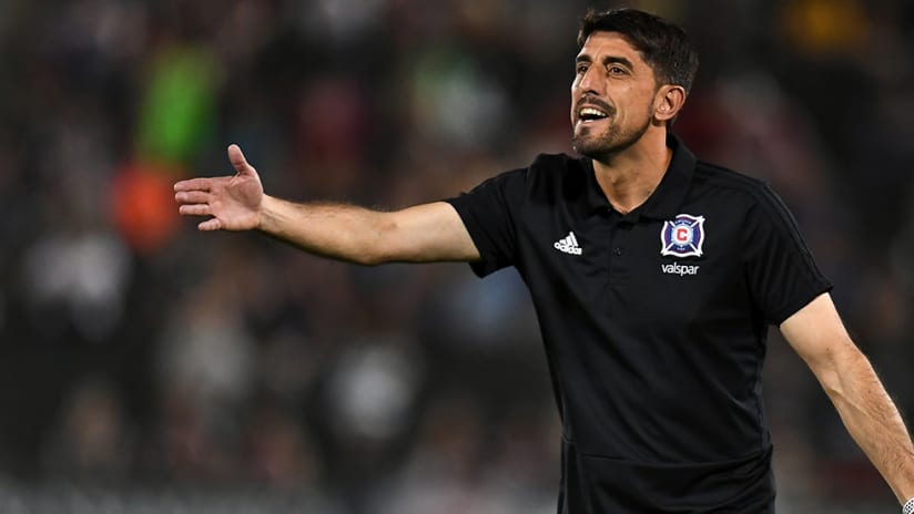 Veljko Paunovic - Chicago Fire - sidelines