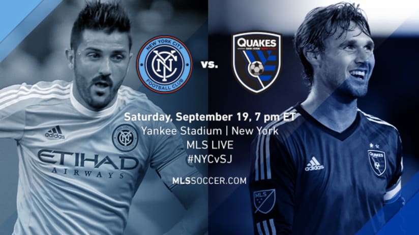 New York City FC vs. San Jose Earthquakes, September 15, 2015