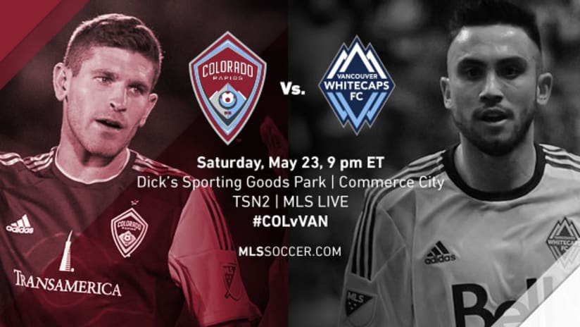 Colorado Rapids vs. Vancouver Whitecaps, May 23, 2015