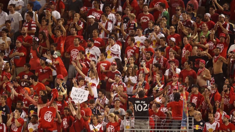 The Crowd at Red Bull Arena, August 9, 2015