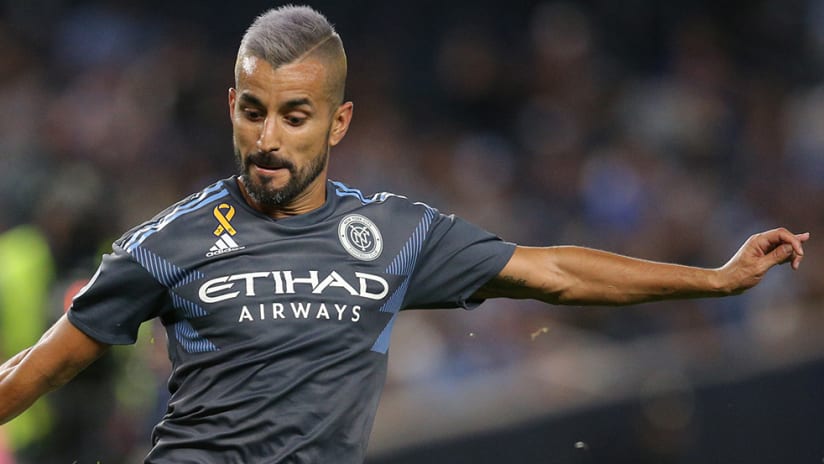 Maxi Moralez – NYCFC – pass