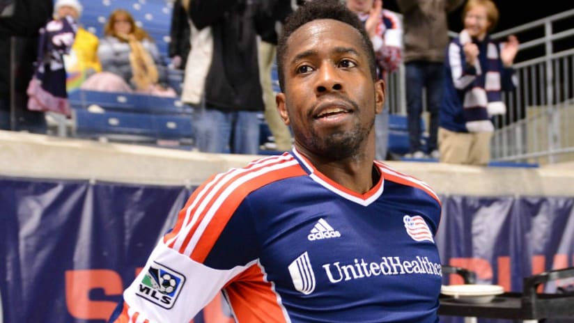 Clyde Simms - New England Revolution - isolated - 2013