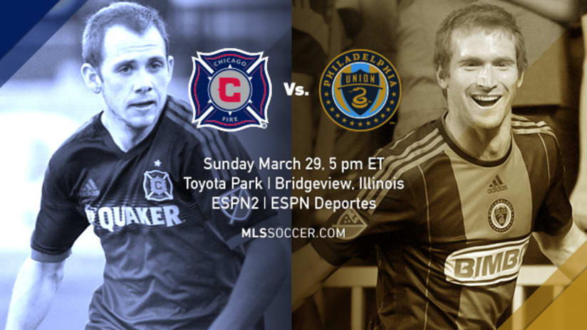 Chicago Fire vs. Philadelphia Union, March 29, 2015