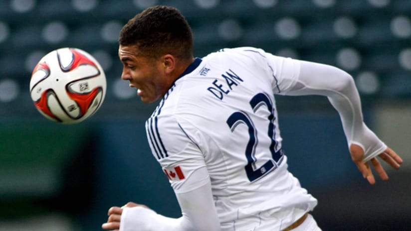 Christian Dean for the Whitecaps