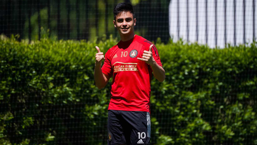 Pity Martinez - Atlanta United - return to training - shaka brah