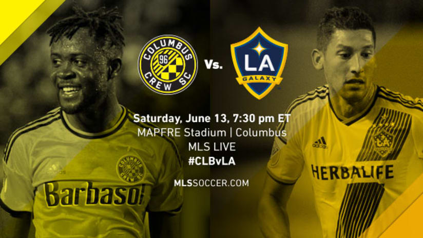 Columbus Crew SC vs. LA Galaxy, June 13, 2015