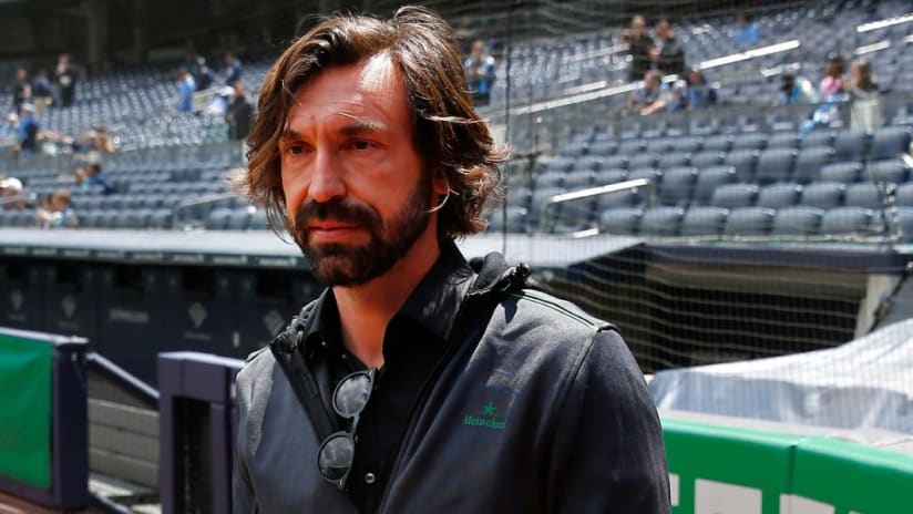 Andrea Pirlo - sideline - NYCFC