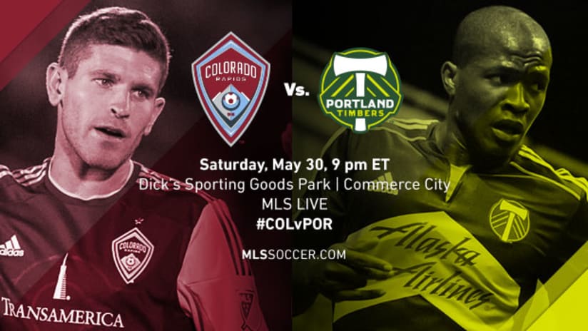 Colorado Rapids vs. Portland Timbers, May 30, 2015