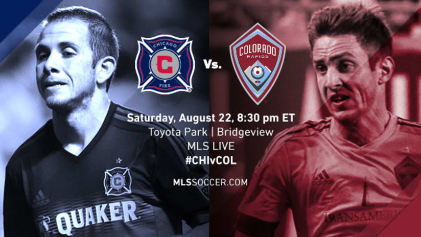 Chicago Fire vs. Colorado Rapids, August 22, 2015