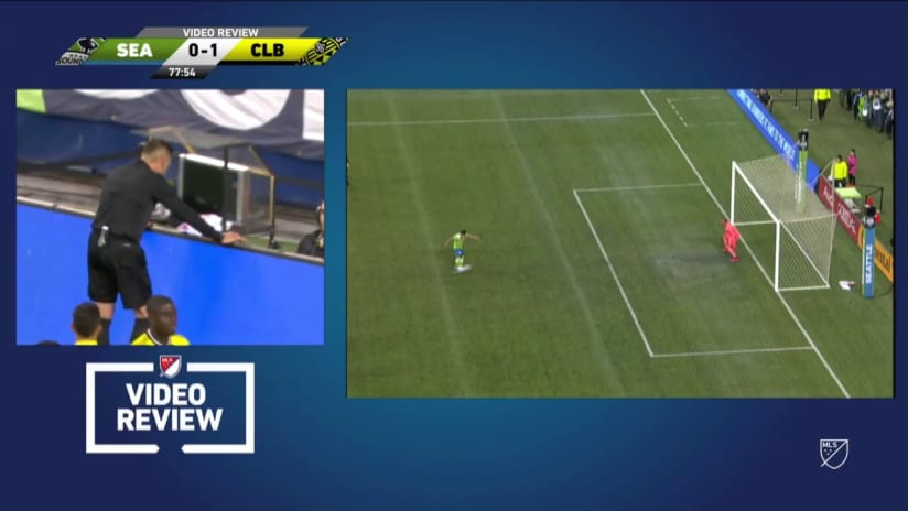 Watch: Columbus GK stops penalty kick, but PK is retaken after Video Review