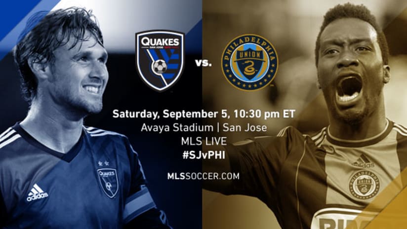 San Jose Earthquakes vs. Philadelphia Union, September 5, 2015