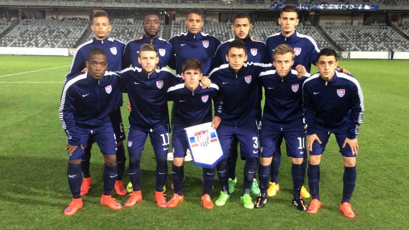 US U-20s XI vs Australia, May 19, 2015