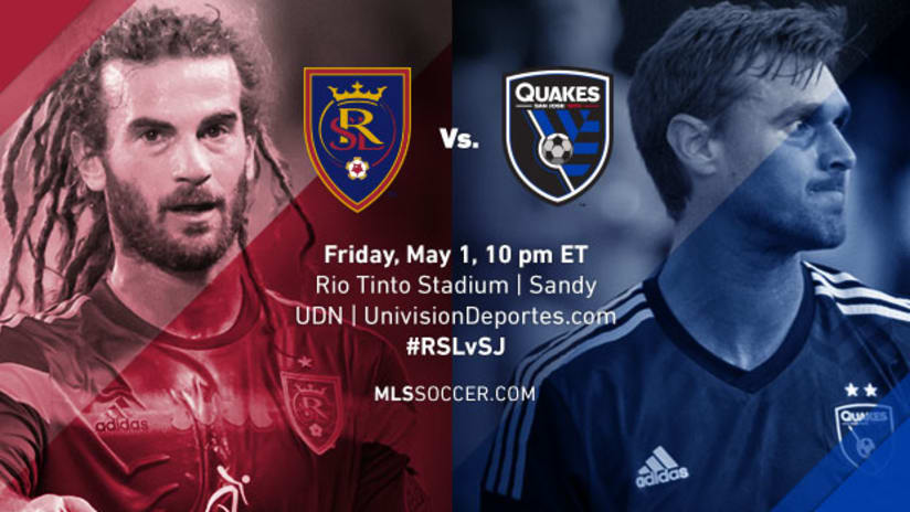 Real Salt Lake vs. San Jose Earthquakes, May 1, 2015