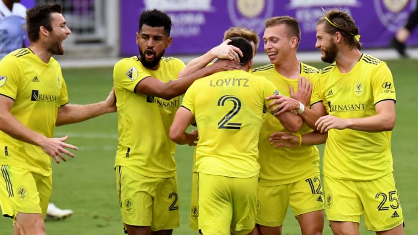 Nashville SC - goal celebration