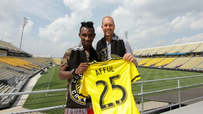 Harrison Afful and Gregg Berhalter