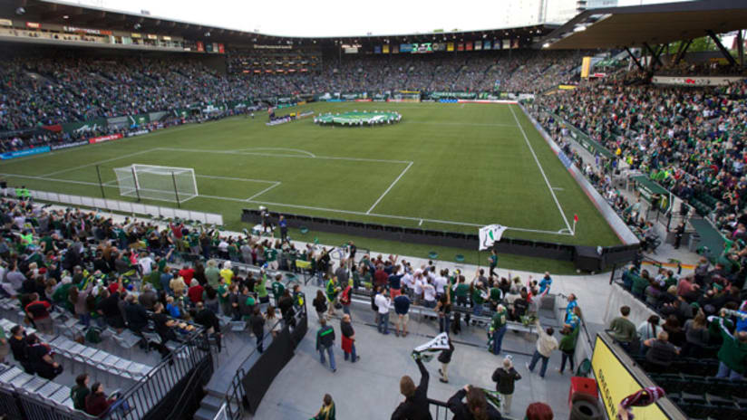 Providence Park shot
