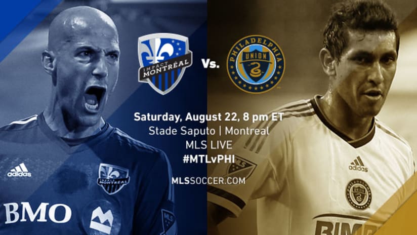 Montreal Impact vs. Philadelphia Union, August 22, 2015