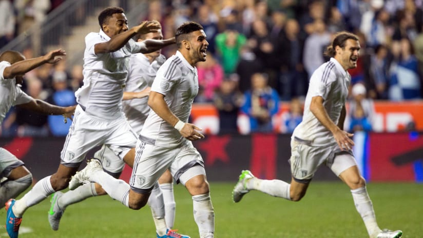 US Open Cup Final - Sporting Kansas City - celebration