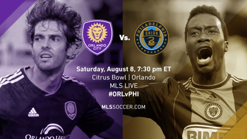 Orlando City SC vs. Philadelphia Union, August 8, 2015