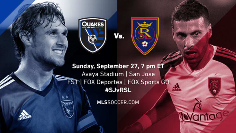 San Jose Earthquakes vs. Real Salt Lake, September 27, 2015