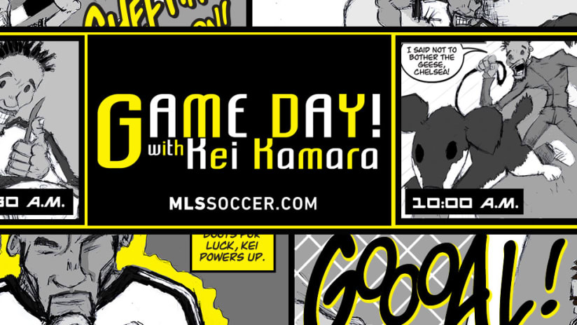 Game Day with Kei Kamara