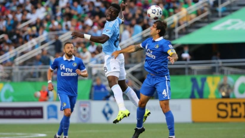 US Open Cup: New York City FC rue inability to hold onto lead in loss to New York Cosmos