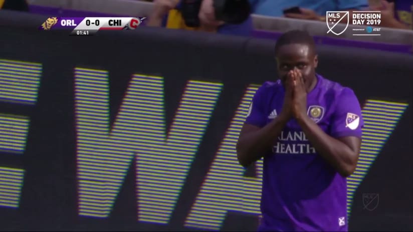 SAVE: Kenneth Kronholm makes a pair of huge early saves