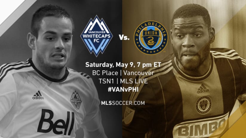 Vancouver Whitecaps vs. Philadelphia Union, May 9, 2015