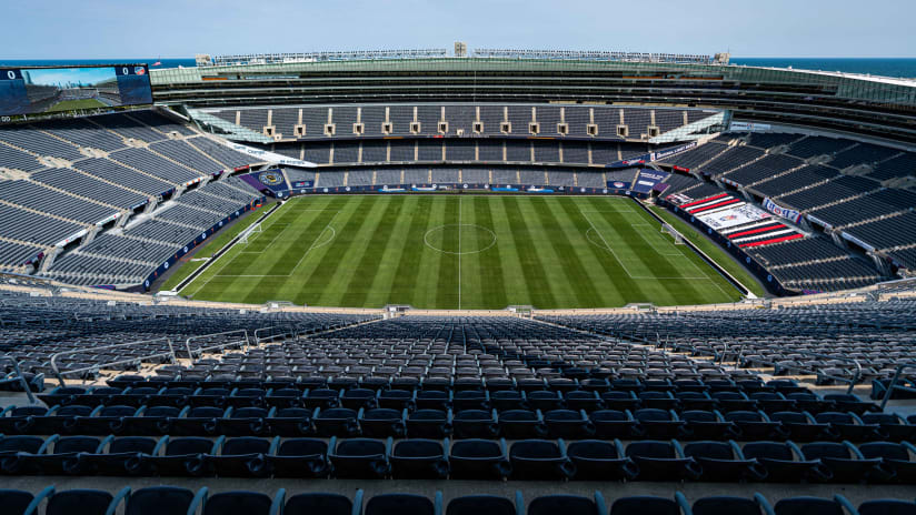 Soldier Field empty