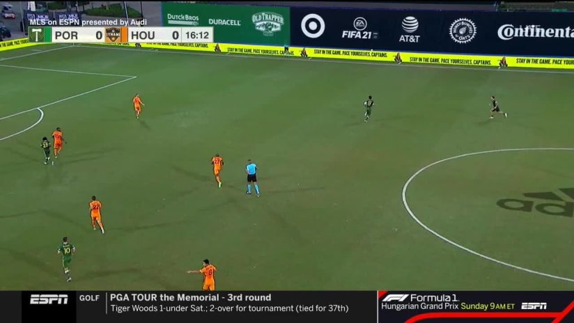 SAVE: Marko Maric, Houston Dynamo - 17th minute