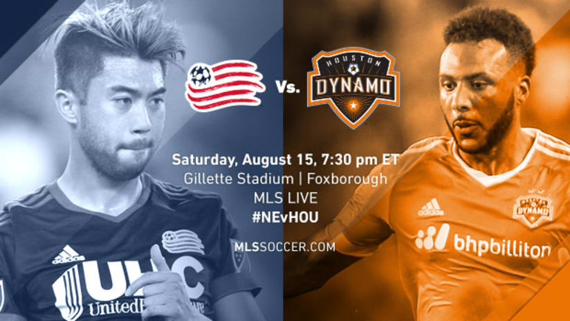 New England Revolution vs. Houston Dynamo, August 15, 2015