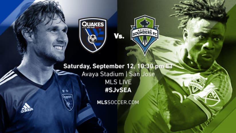 San Jose Earthquakes vs. Seattle Sounders, September 12, 2015