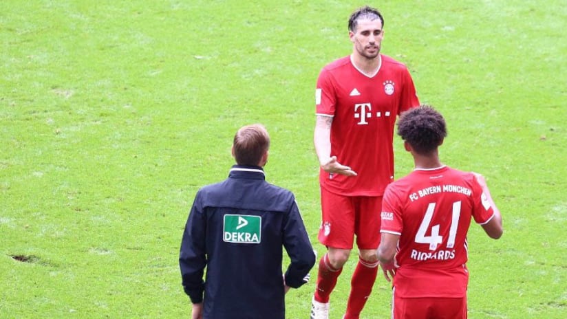 Chris Richards - Bayern Munich debut