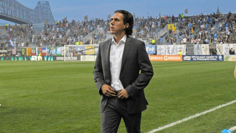 Mauro Biello in Philadelphia (August 31, 2013)