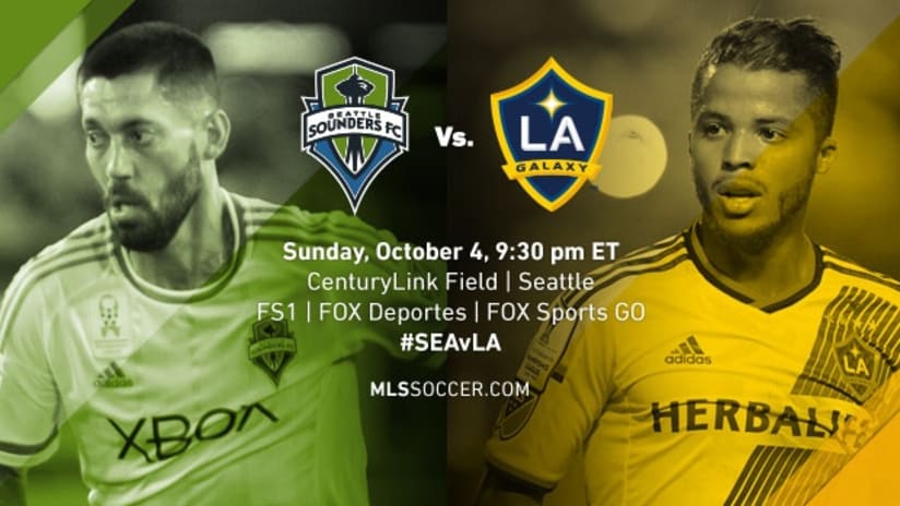 Seattle Sounders vs. LA Galaxy, October 4, 2015