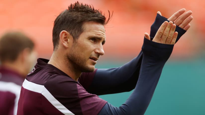 As Frank Lampard hits his first New York City FC training session, teammates hope to learn from the legend
