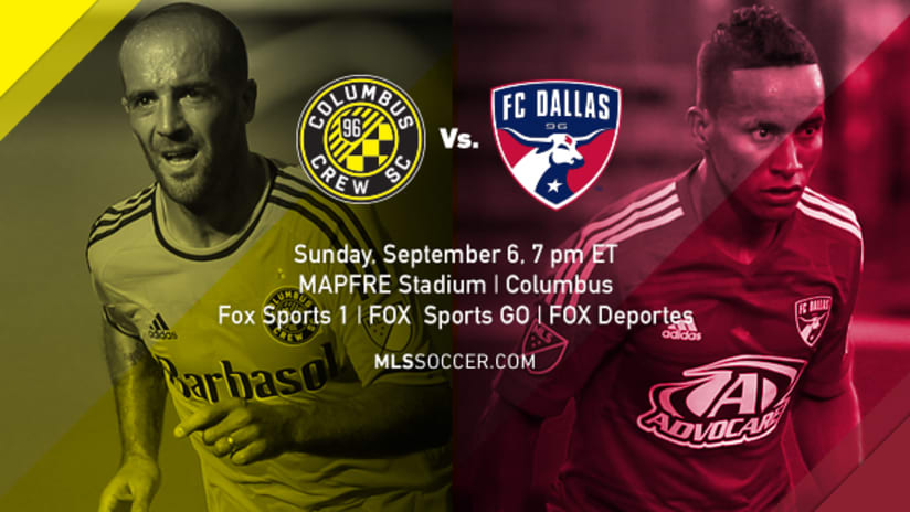 Columbus Crew SC vs. FC Dallas, September 6, 2015