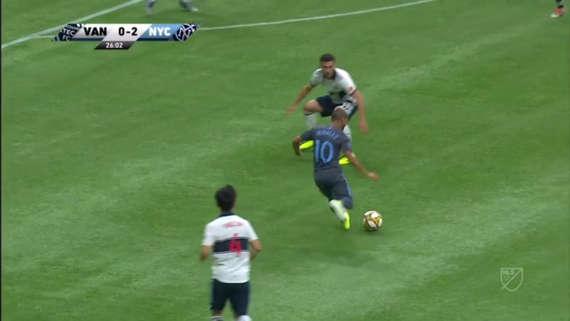 Vancouver Whitecaps FC 1-3 New York City FC | 2-minute Highlights