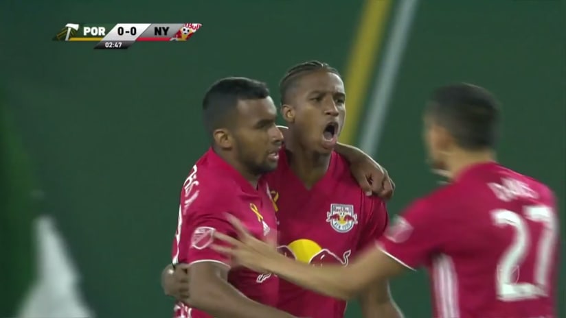 Portland Timbers 0-2 New York Red Bulls | 2-minute Highlights