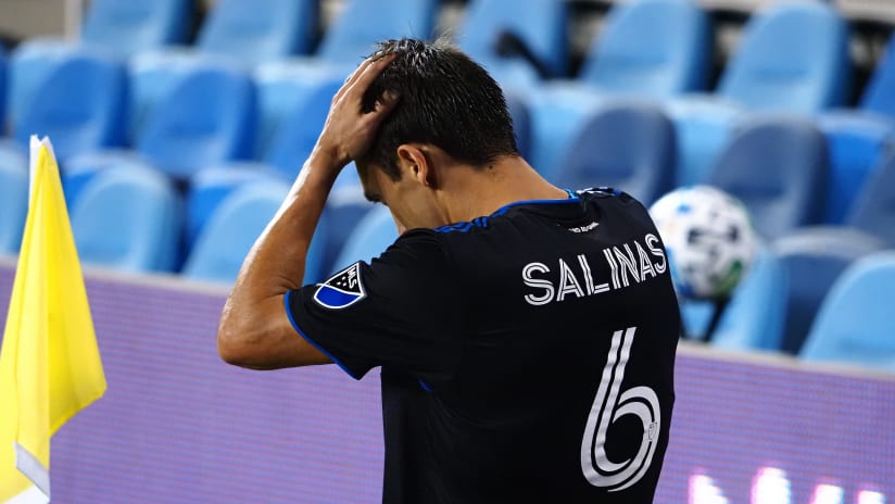 Shea Salinas - San Jose defeat - Sept. 19, 2020